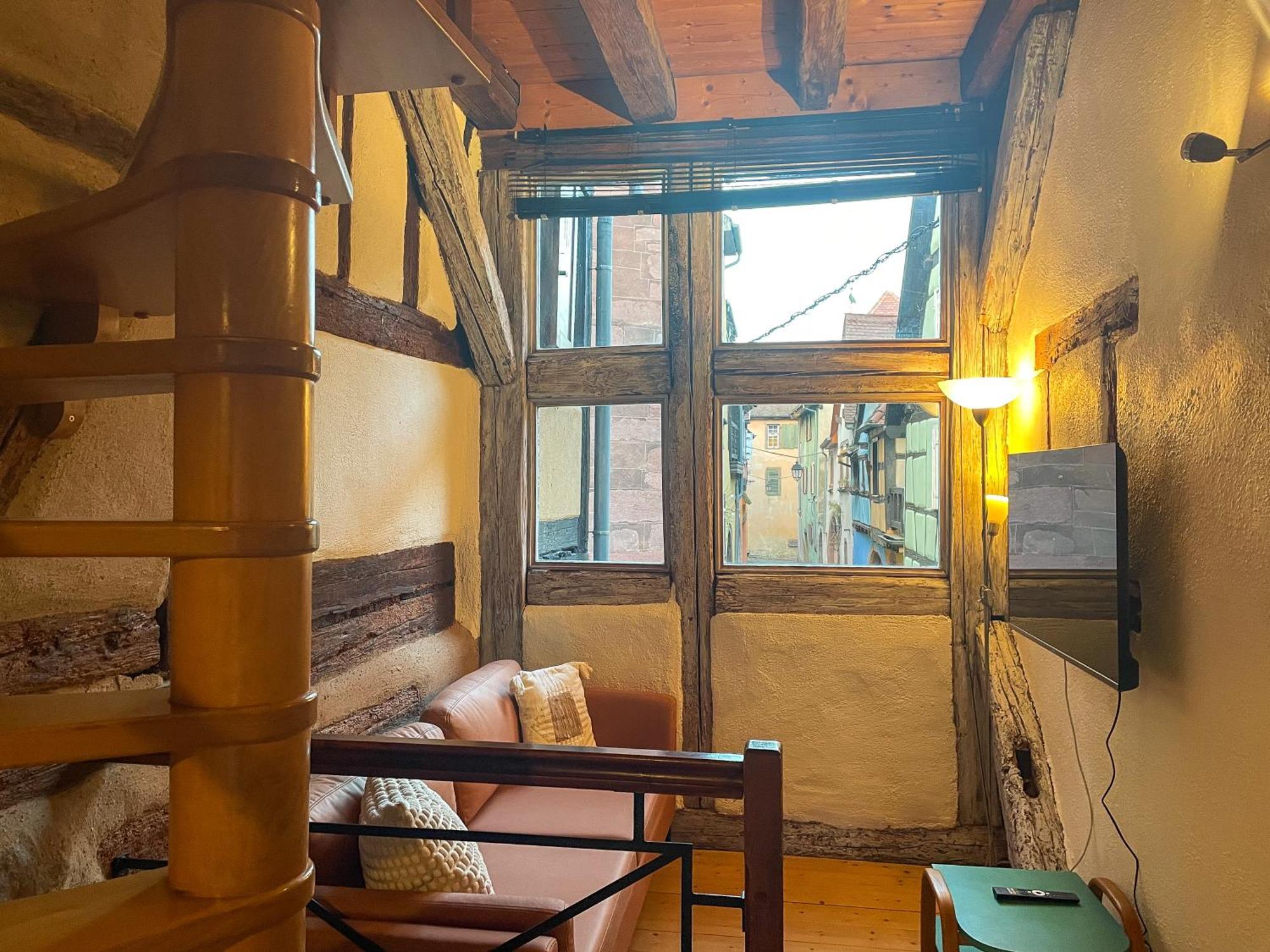 La Maison Bleue - Historic House In The Heart Of Riquewihr Zewnętrze zdjęcie